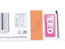 LEDPINMIC10 CL PIN MICRO 10 300 ° 1 W/ 2700 K G4 12V