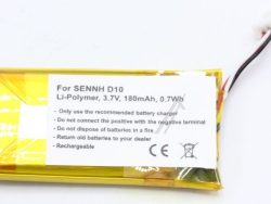 3,7V-180MAH LI-POLYMER HEADSET AKKU FÜR SENNHEISER