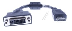 65327 ADAPTER HDMI STECKER > DVI 24 1 BUCHSE 20 CM