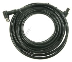 ANTENNENKABEL 5,0M CLASS A WINKEL/ WINKEL SCHWARZ
