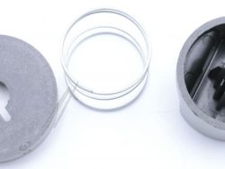 9070606 KNEBEL E455.00B/ 09.1109.00 SILBER