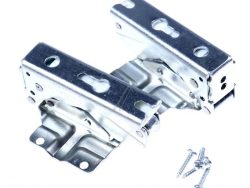 TÜRSCHARNIER SET OBEN    UNTEN ALTERNATIV FÜR BOSCH SIEMENS 12004051