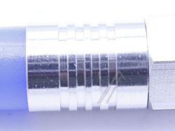 F-KOMPRESSIONSSTECKER FÜR 7,2-7,4MM KABEL,  VERNICKELT