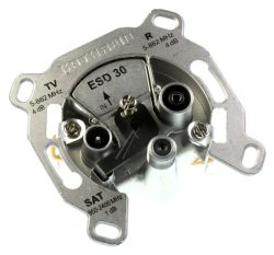ESD 30 274209 SAT-EINZELANSCHLUSSDOSE 3LOCH