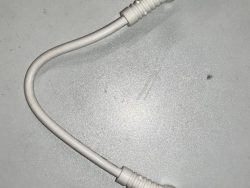 SAK 21-02 SAK02102 PATCH-KABEL,  WINKELSTECKER,  QUICKFIX,  DOPPELT GESCHIRMT 0,20 M