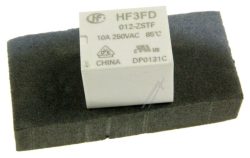 12VDC 10A-250VAC HF3FD/ 012-ZSTF RELE,  1 NAPAJANJE,  HF3FD