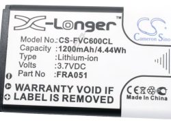 3,7V-1200MAH LI-ION TELEFON AKKU ALTERNATIV FÜR FRITZ!FON