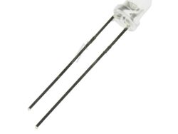 LED-3MM KLAR WEISS,  2,8V-3,6V 25° 7000MCD