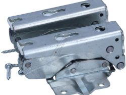 TÜRSCHARNIER-SET OBEN UND UNTEN ALTERNATIV FÜR BOSCH SIEMENS 12004051
