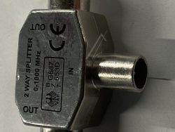BKV 660E RF-VERTEILER 2-FACH STECKBAR WEISSBLECHGEHÄUSE