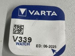 V339 1,55V-11MAH SILBEROXID LOSE KNOPFZELLE VARTA 6,8X1,4MM