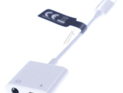 USB TYPE C(USB-C)–>3,5MM STEREO    LADEFUNKTION,  WEISS