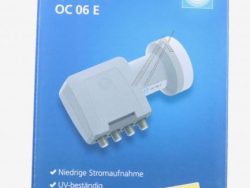 OC 06 E 76171 SPEISESYSTEM,  QUAD-SWITCH,  1 STÜCK,  GEHÄUSE LICHTGRAU,  VERGO