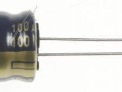 100UF-100V EEUFC2A101 ELKO RADIAL PAN 105° 12,5X20MM -ROHS-