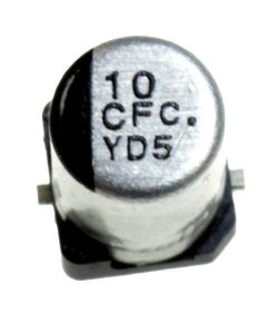 10UF-16V EEEFC1C100R SMD-ELKO PAN 105° 4X5,4MM