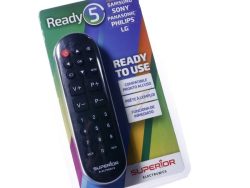 READY 5 SUPTRB014 FERNBEDIENUNG MIT GROSSEN TASTEN – VORPROGRAMMIERT
