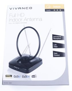 TVA 3040 38884 FULL HD INNENANTENNE,  RING DESIGN,  REGELBAR,  LTE FILTER