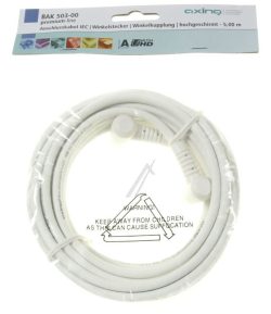 BAK 503-00 BAK50300 ANSCHLUSSKABEL IEC WINKELSTECKER WINKELKUPPLUNG