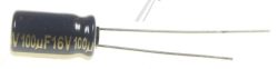 100UF-16V EEUFC1C101 ELKO RADIAL PAN 105° 6,3X11,2MM -ROHS-