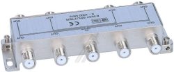 8-FACH VERTEILER 5-1000MHZ MINI F-TECHNIK DÄMPFUNG: 11 DB