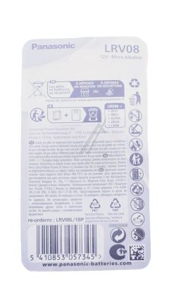 V23GA LRV08L/ 1BP MIKRO-ALKAL-BATERIJA ĆELIJA 12V,  52MAH 1KOM BLISTER