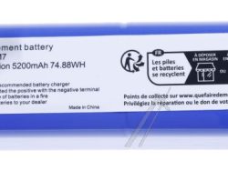 14,4V-5200MAH LI-ION STAUBSAUGER ROBOTER AKKU ALTERNATIV