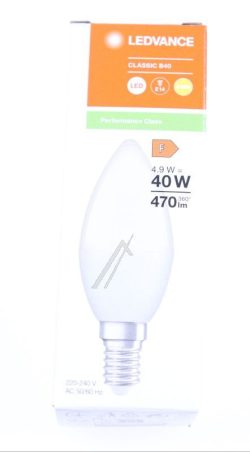 LED CLB40 4.9W CLASSIC B P 4.9W 827 FR E14