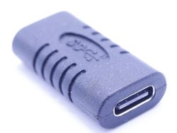 USB-C VERBINDER,  3.1, 10GBPS,  PVC,  SCHWARZ