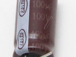 100UF-100V 30079744 CAP EL 100UF 100V M 105C 1230MA 10X20LB