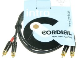 CFU 1,5 CC STEREO-AUDIOKABEL,  2X CINCH-STECKER /  2X CINCH-STECKER,  1,5M