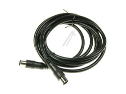 ANTENNENKABEL 2,5M CLASS A GERADE SCHWARZ