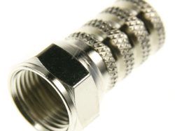 FDS 04 00620240 F-STECKER ZUM AUFDREHEN FÜR KABEL DURCHMESSER 4 MM