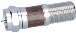 DÄMPFUNGSGLIED-6DB MIT F-STECKER OHNE DC DURCHGANG