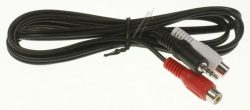3,5MM-KLINKENSTECKER STEREO/ 2XCINCHKUPPLUNG ADAPTER 1,5M