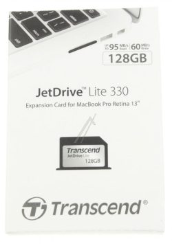 128GB TS128GJDL330 TRANSCEND JETDRIVE 128GB LITE 330 MACBOOK PRO 13" RETINA