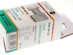 OSP-AP 20 9245114 UNIVERSAL-TWIN-LNB FÜR DEN ANSCHLUSS VON ZWEI EMPFANGSGERÄTE
