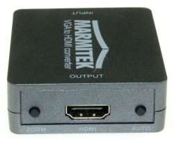 CONNECT VH51 25008267 VGA AUF HDMI ADAPTER -KONVERTER PC ZU BEAMER - 3,5 MM AUDIO-ANSCHLUSS -