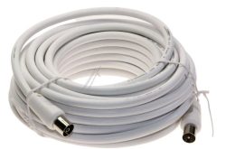 KOAX-ANSCHLUSSKABEL KOAX-STECKER & KOAX-BUCHSE 10M CLASS:A