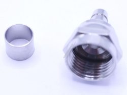 F-STECKER M. LOSEM CRIMPRING 5,0MM RG58