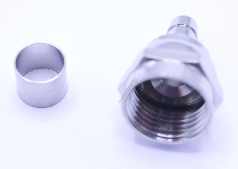 F-STECKER M. LOSEM CRIMPRING 5,0MM RG58
