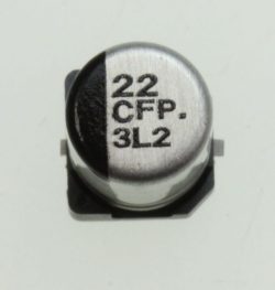 22UF-16V EEEFP1C220AR SMD-ELKO PAN 105° 5X5,8MM