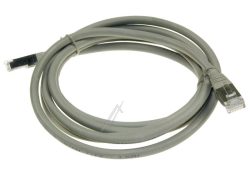 PATCHKABEL CAT6, RJ45, S/ FTP (PIMF),  GRAU,  2M,  LSOH