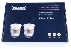 DLSC301 5513284441 CAPPUCCINO-KOLLEKTION,  270 ML,  SET MIT 6 DOPPELWANDIGEN GLÄSERN