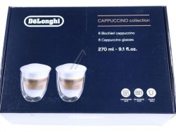 DLSC301 5513284441 CAPPUCCINO-KOLLEKTION,  270 ML,  SET MIT 6 DOPPELWANDIGEN GLÄSERN