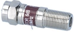 DÄMPFUNGSGLIED-6DB MIT F-STECKER OHNE DC DURCHGANG