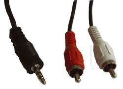 3,5MM-ČINČ X 2 - 10M KABL