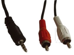 3,5MM-ČINČ X 2 – 10M KABL