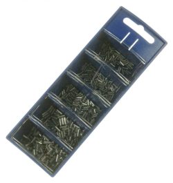 SB20700BU ADERENDHÜLSEN-SORTIMENT NICHT ISOLIERT 0,5-2,5MM² SLIDEBOX