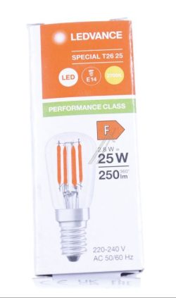 LED T26 25 2.8W LED SPECIAL T26 P 2.8W 827 FILAMENT E14