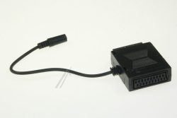 SCART-KUPPLUNG AUF SCART-STECKER UND 3,5M KLINKENKUPPLUNG